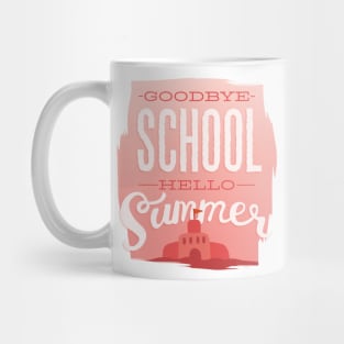 Goodbye School Hello Summer Mug